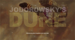 Desktop Screenshot of jodorowskysdune.com